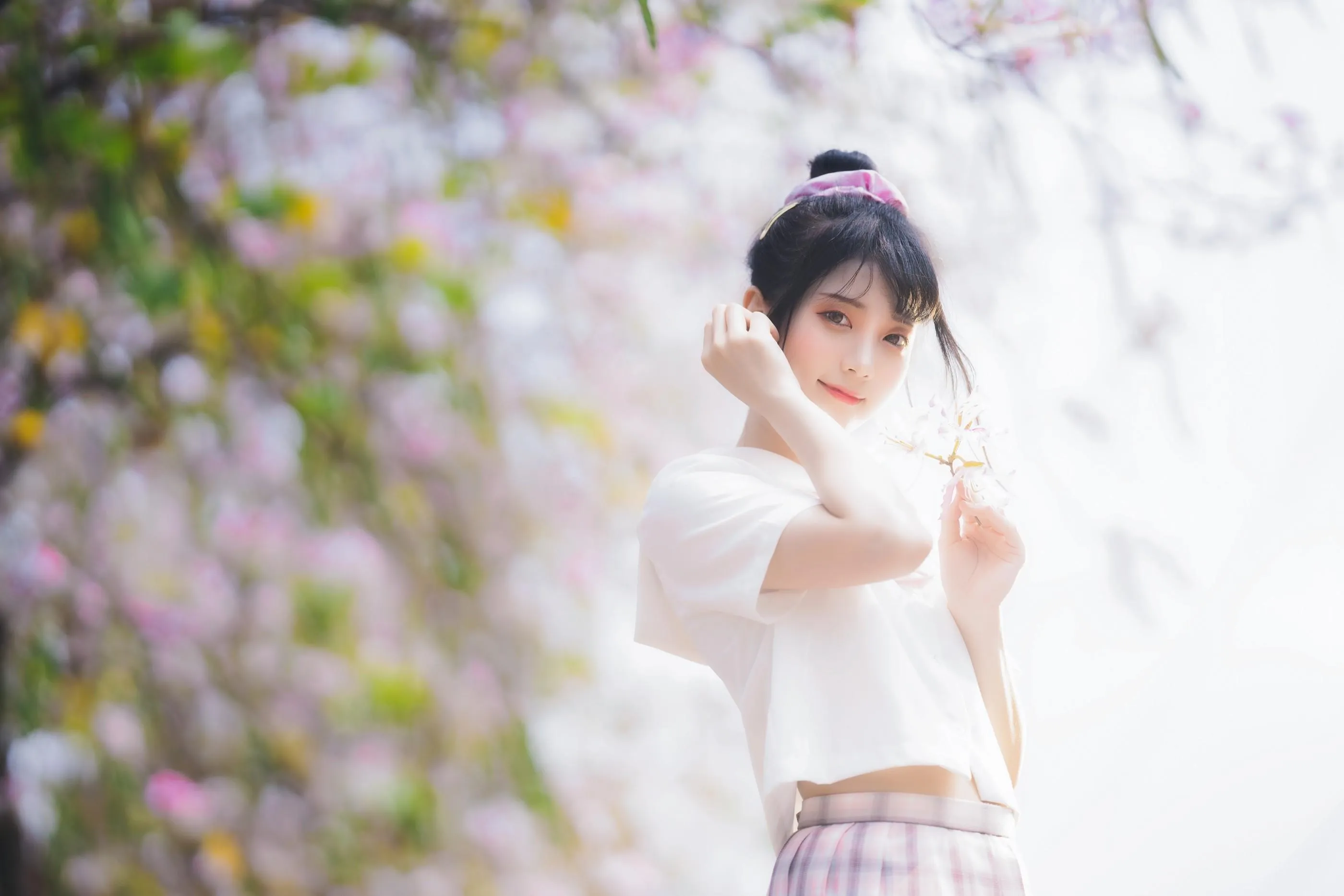 [艺图语] 2022.06.21 花与少女 思涼poi [35P]插图5
